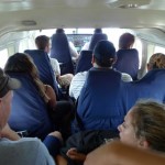 Inside the plane