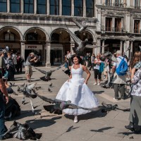 Came across this wedding in the Piazza.